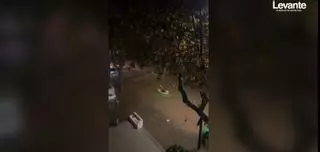 Xàbia afronta una noche complicada por la dana Adam con acumulados que rozan los 270 litros
