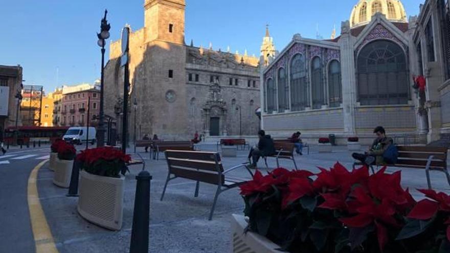 La plaza de Brujas también ha cambiado su fisonomía.