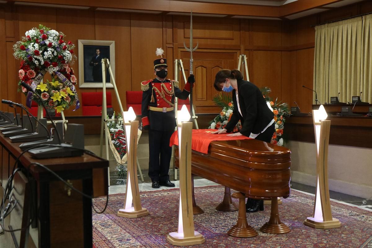 Despedida de Julio Anguita en el Ayuntamiento de Córdoba