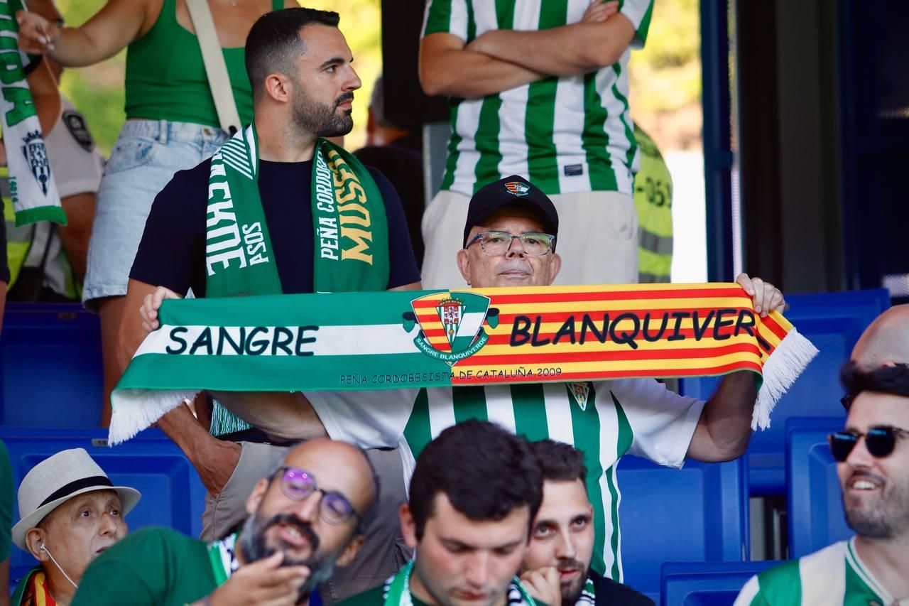 Barcelona B-Córdoba CF | La afición cordobesista, en imágenes