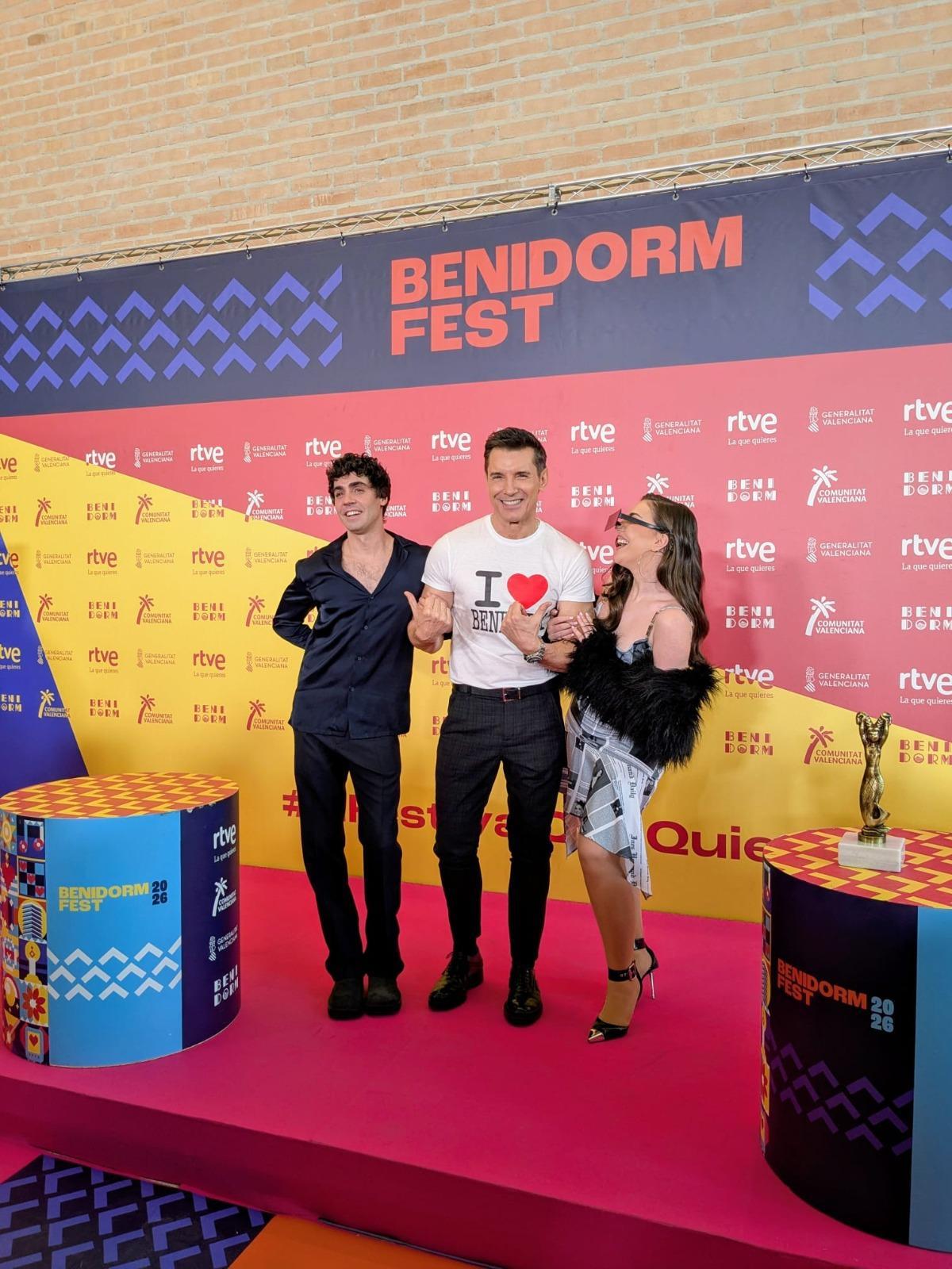 Rueda de prensa de los presentadores del Benidorm Fest