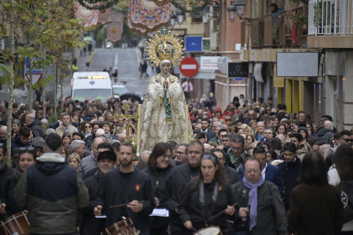 Así ha sido la salida de la patrona de Elche en romería