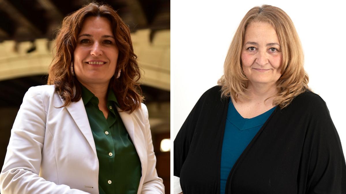 Laura Vilagrà y Lluïsa Llop