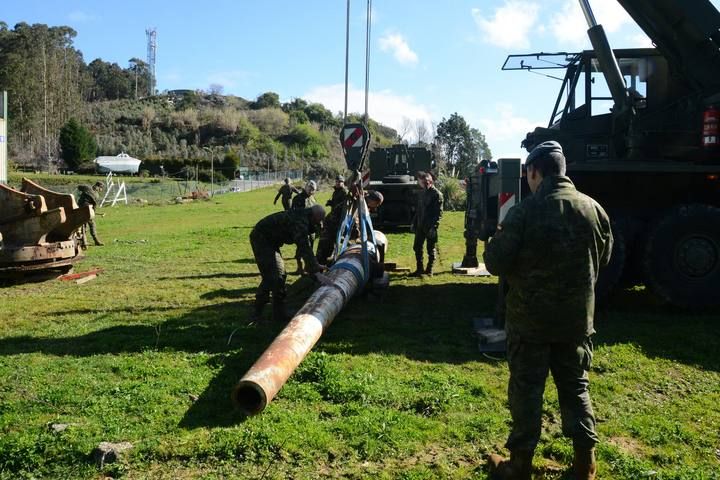 El último viaje de un cañón a Udra