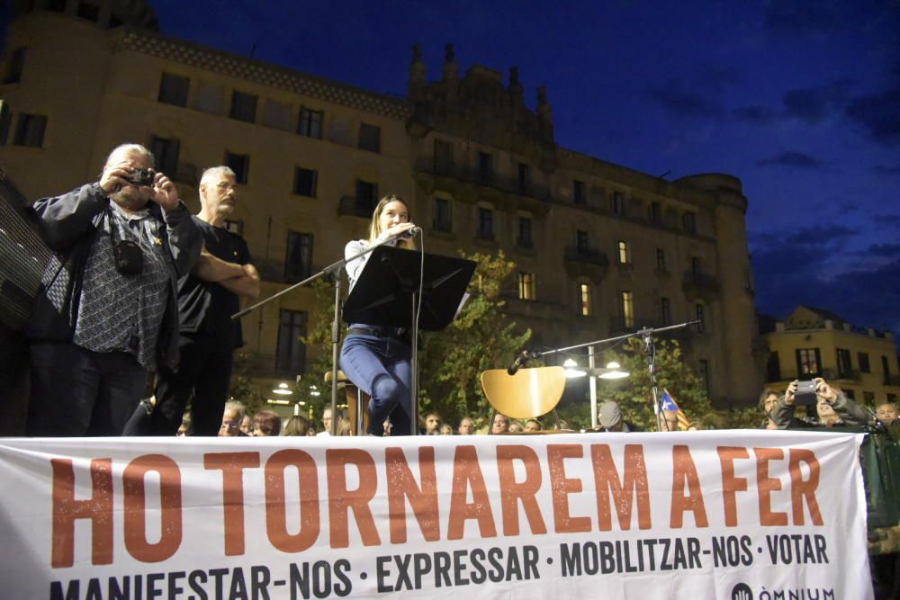 Manifestació de la sentència