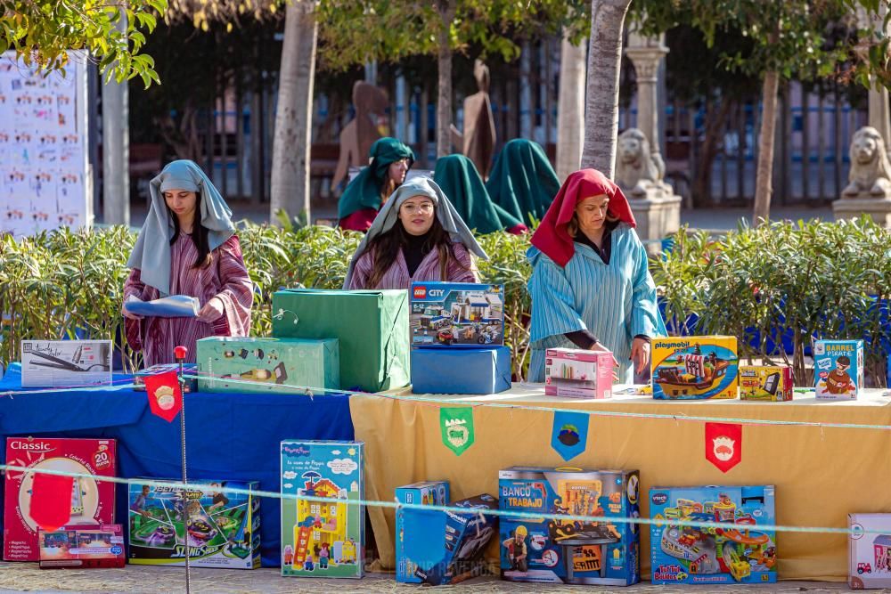 'Els Reis de La Marina", galería del campamento de los Reyes Magos en la Vila Joiosa