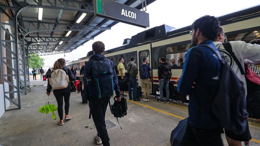 ¿Cuándo será la hora del tren Alcoy-Xàtiva?