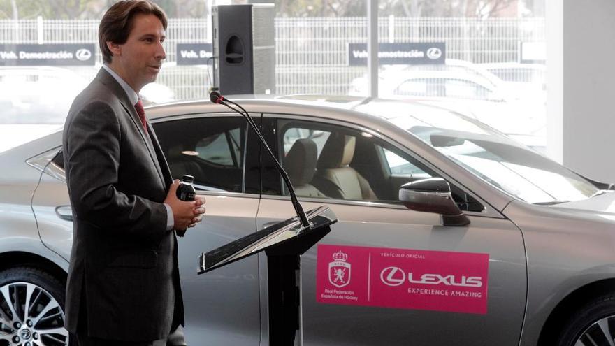 El director de marketing de Lexus EspaÃ±a, Aurelio GarcÃ­a