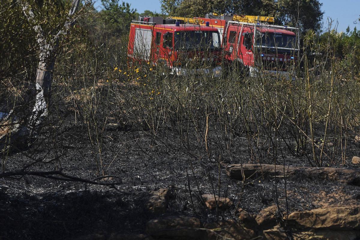 Les imatges de l'incendi de Vilavenut Les imatges de l'incendi de Vilavenut