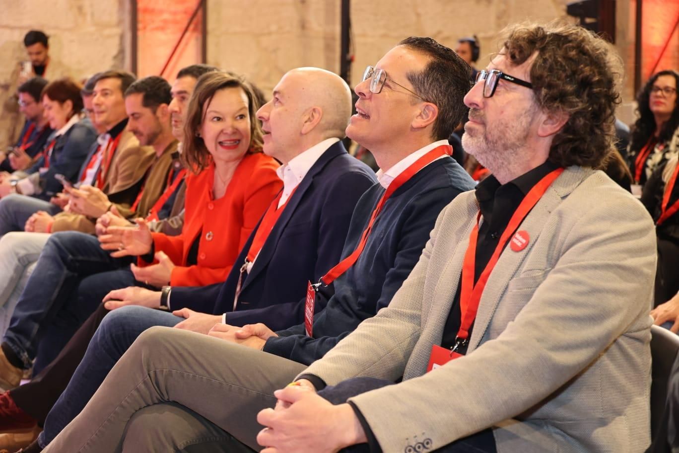 Leire Pajín abre el congreso provincial del PSOE alicantino celebrado en Alcoy