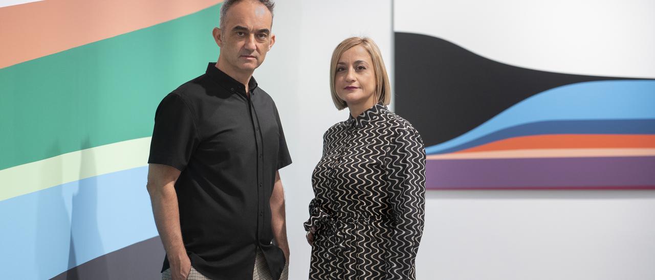 Retrato de Pablo San José y Cynthia Viera, PSJM.