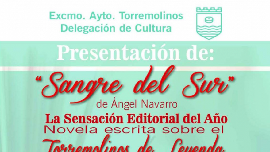 Presentación del libro. Sangre del Sur de Ángel Navarro