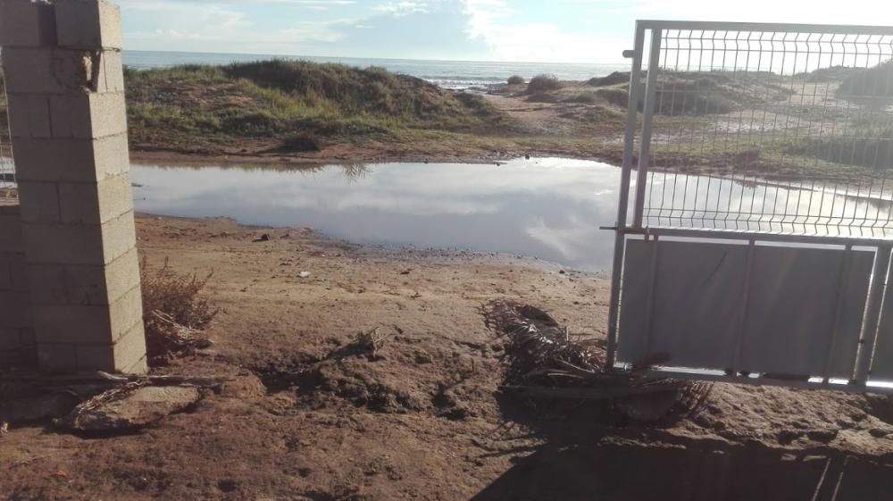 Salvemos Lo Ferrís asegura que le muro en la propiedad privada multiplicó los efectos de las precipitaciones al acumular el agua