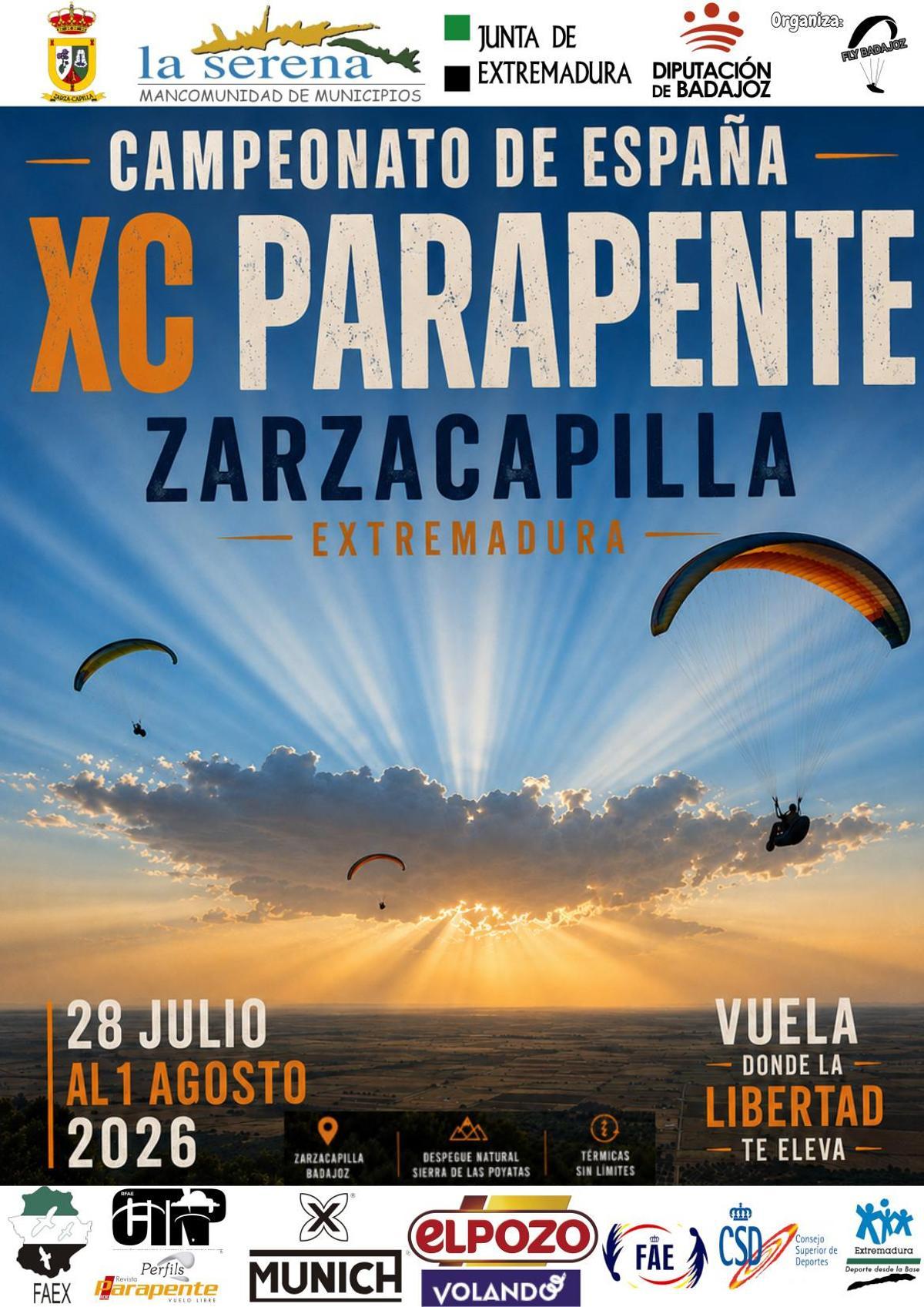 Cartel de la prueba.