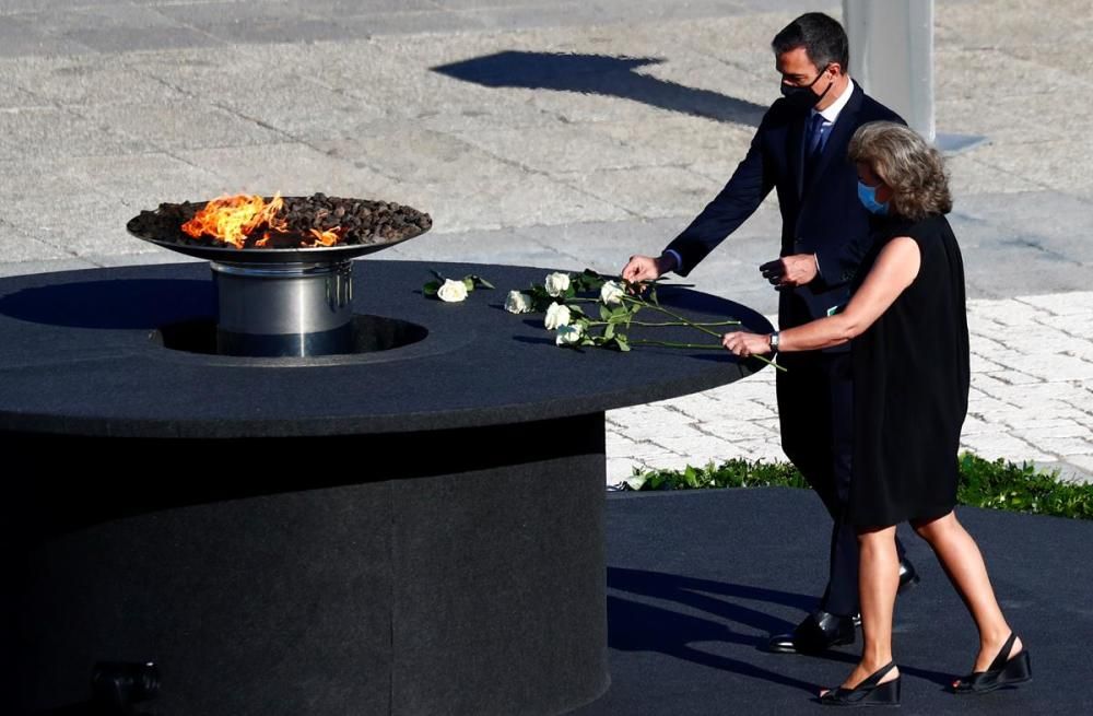 Homenatge de l'estat espanyol a les víctimes de la Covid-19