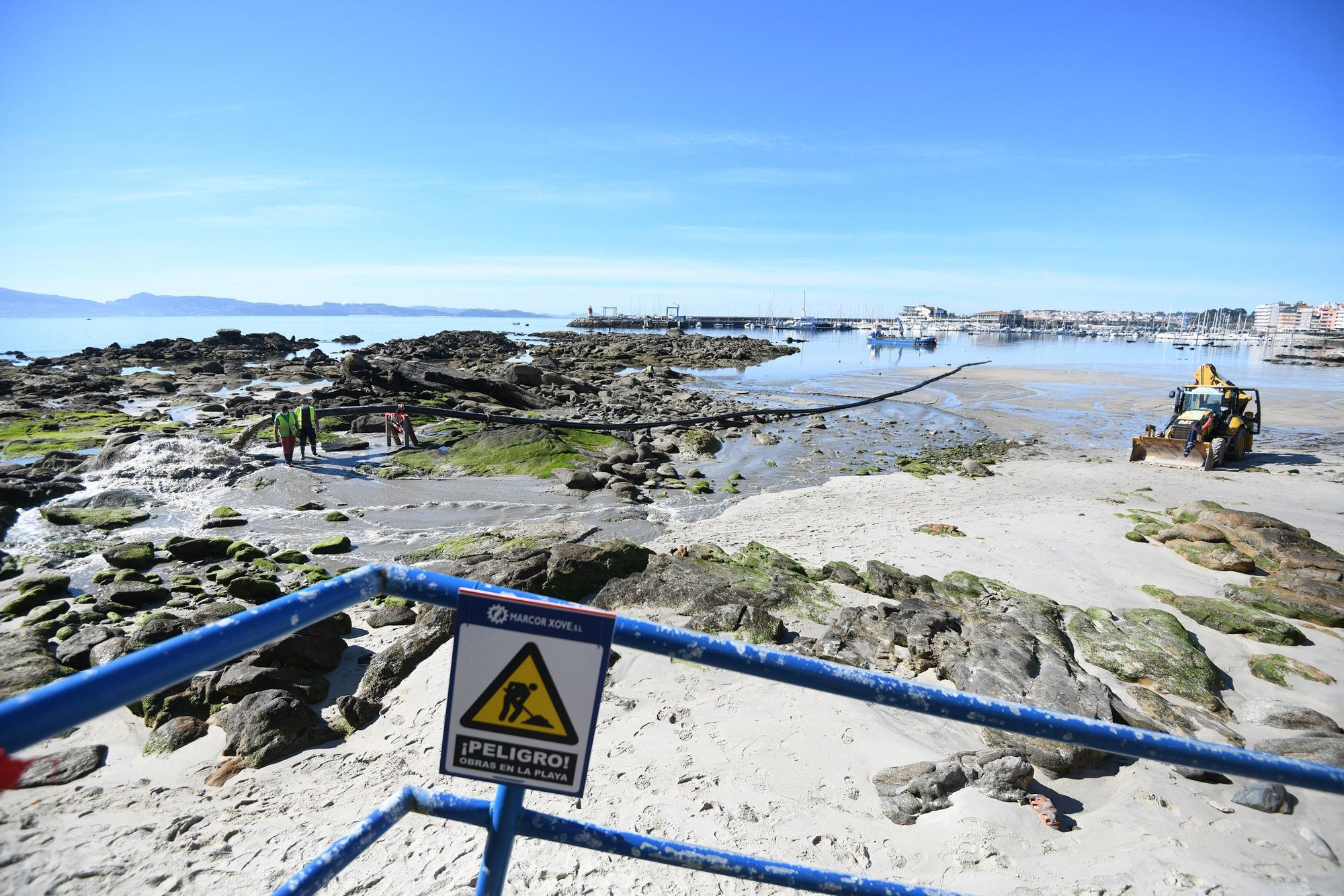 A Carabuxeira, la "nueva" playa de Sanxenxo