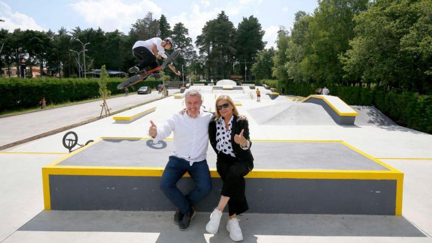 A Cañiza estrena el “skate park” más completo de Galicia