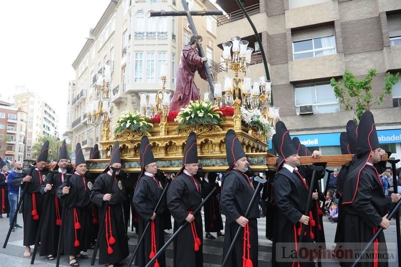 Procesión de la Soledad del Calvario en Murcia