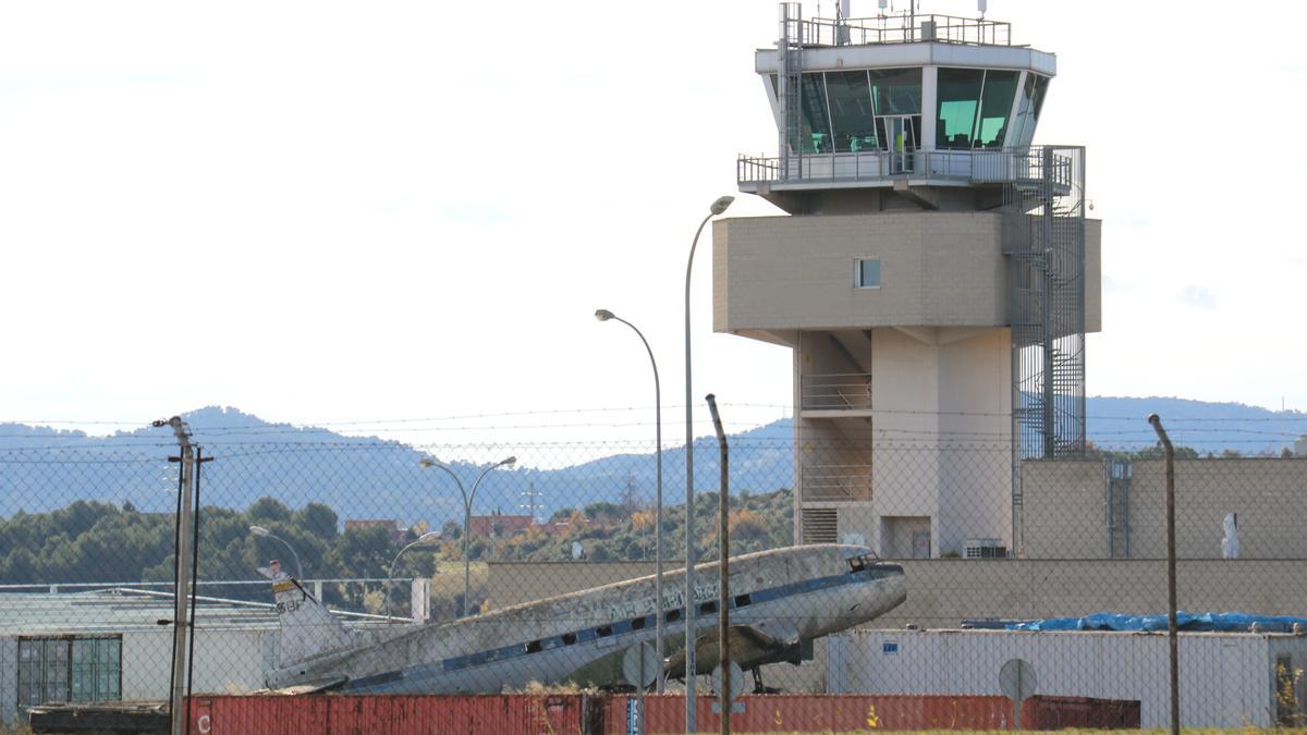 Plano general de la torre de control del aeropuerto de Sabadell