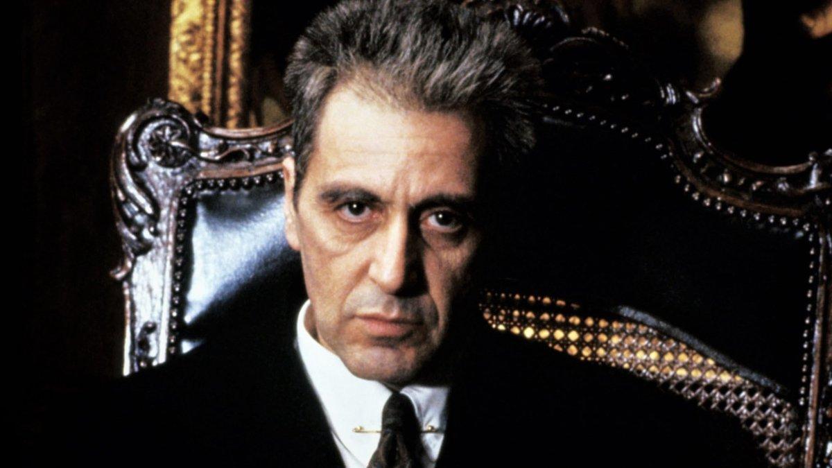 Al Pacino, en una imagen de 'El Padrino III'