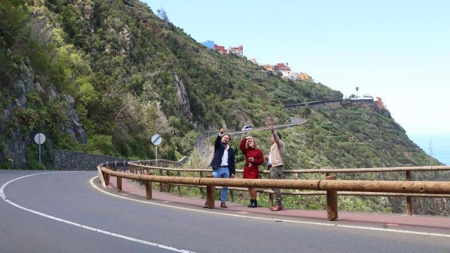 El PP exige al Cabildo que mejore la seguridad de una carretera de Los Realejos