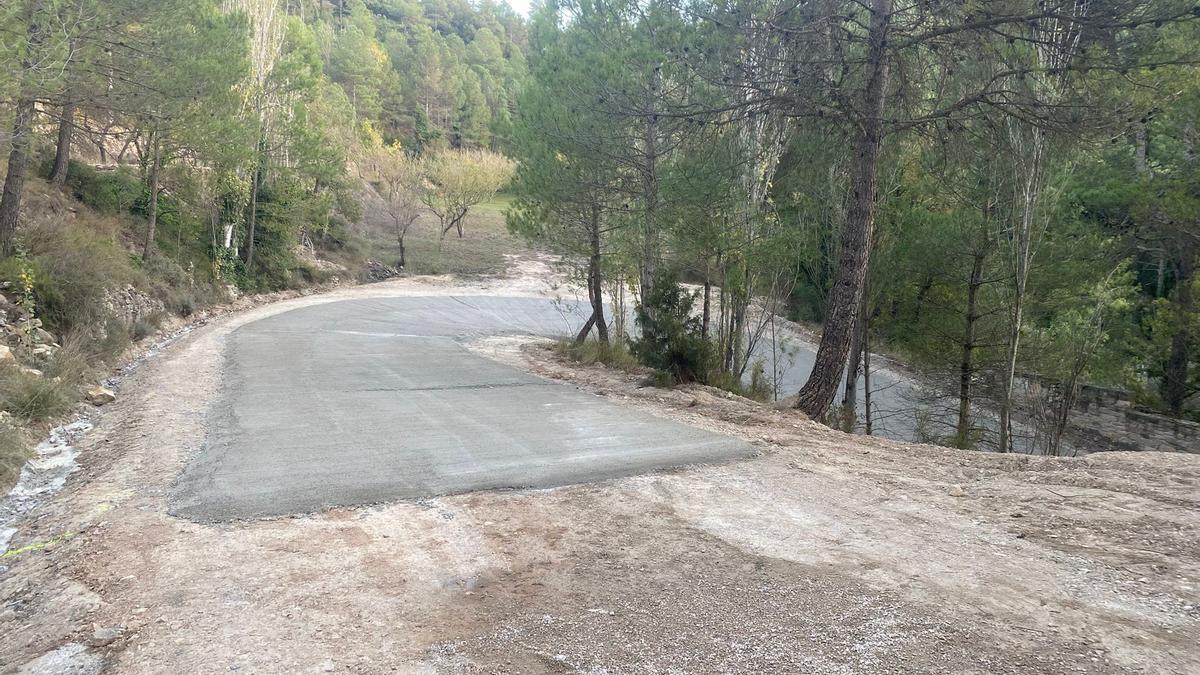 El camí de Carbasí cimentat