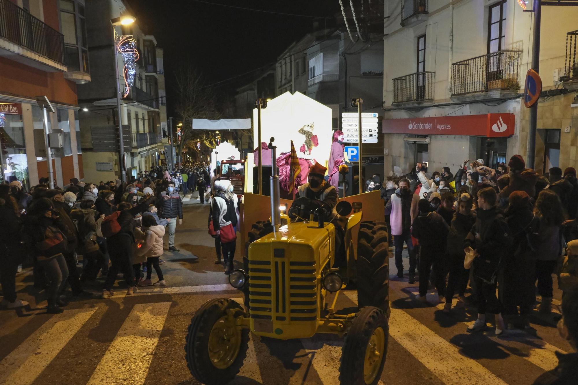 La Cavalcada de Reis 2022 a Moià, en imatges