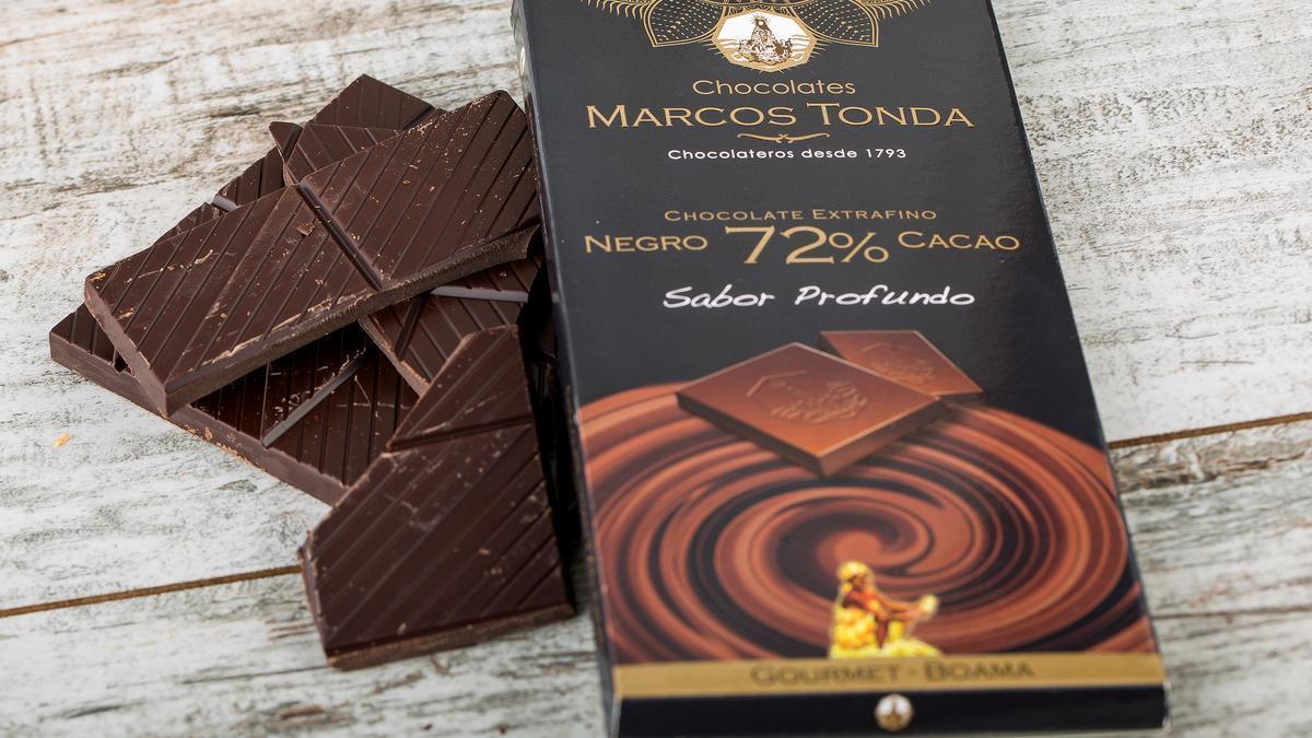 Tableta de chocolate Marcos Tonda