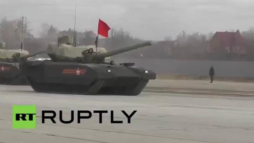 Rusia presenta su nuevo tanque: el Armata T-14