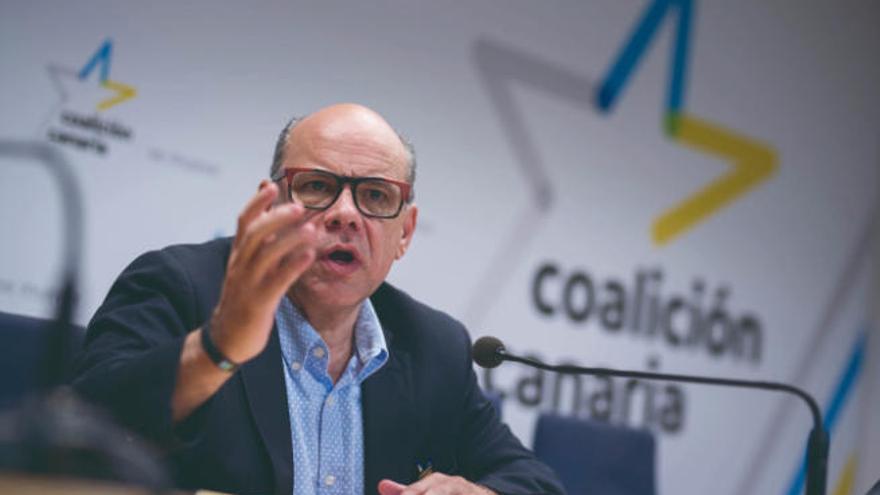 José Miguel Barragán, tras un Consejo Político de CC.