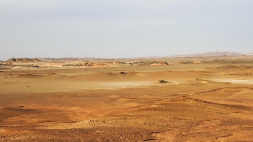 Desierto de Lop Nur, lugar del hallazgo.