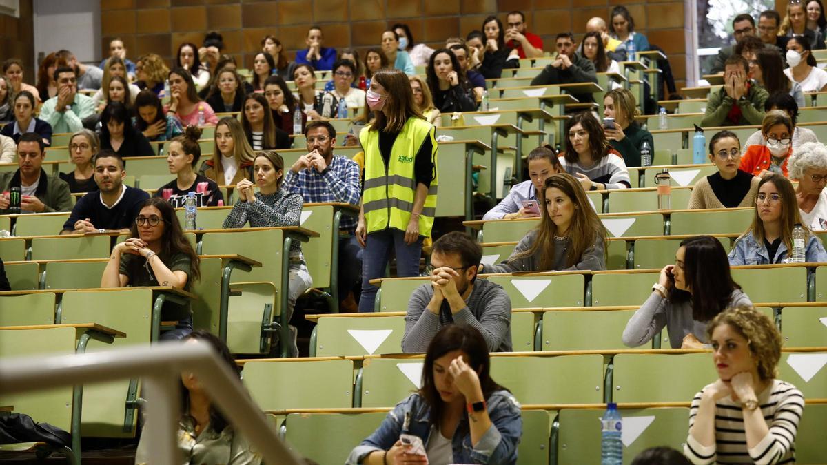 Exámenes de la oferta de empleo público para acceder al Salud.