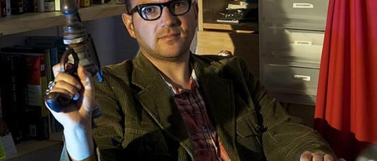 Cory Doctorow, bloguero y novelista.