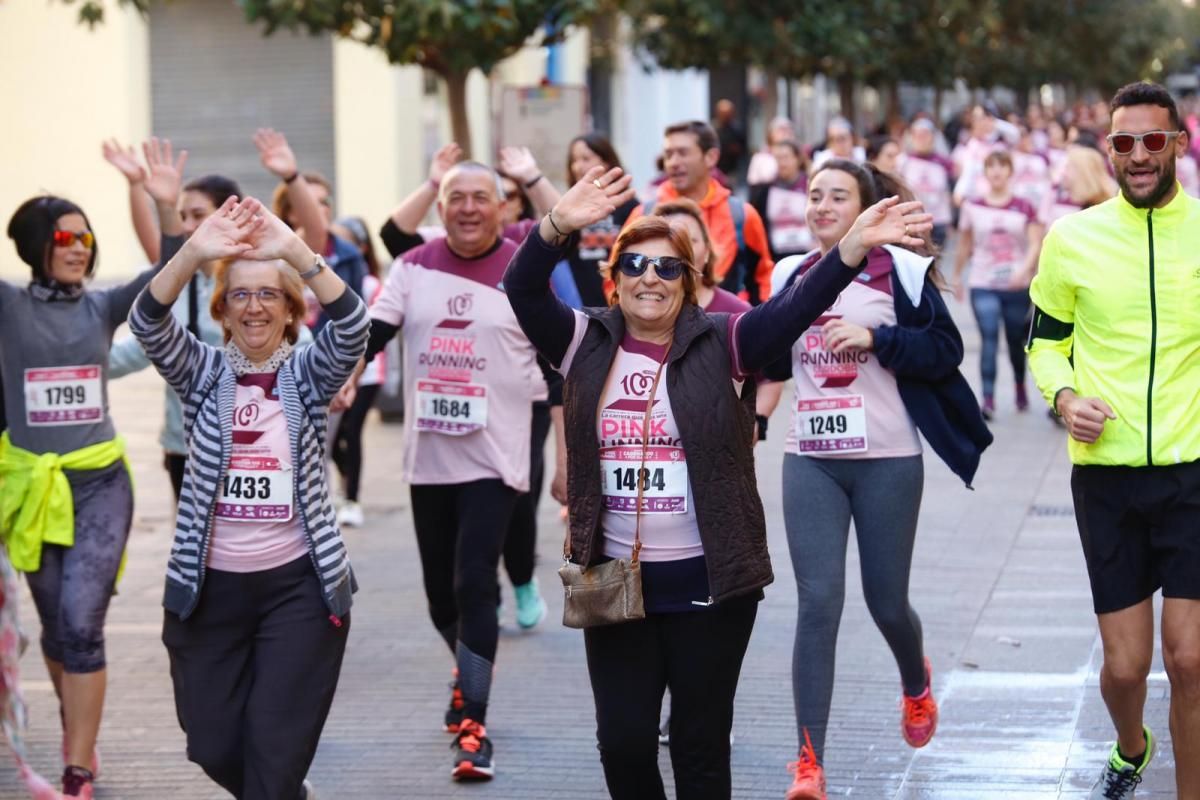 La Pink Running reúne a miles de mujeres deportistas en el Día Internacional de la Mujer