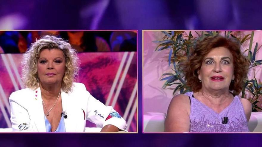 La madre de Pelayo no se muerde la lengua para hablar de Terelu con ironía: &quot;Es la reina de la televisión, yo diría que de Telecinco&quot;
