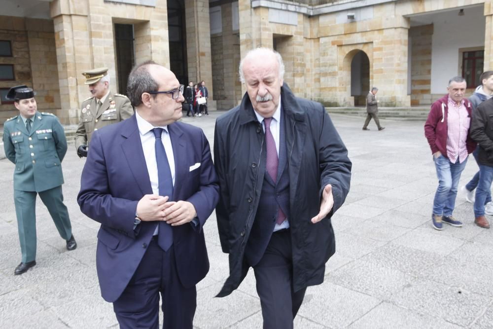 Presentación de la Fundación Escuela de Fútbol de Mareo Real Sporting de Gijón.