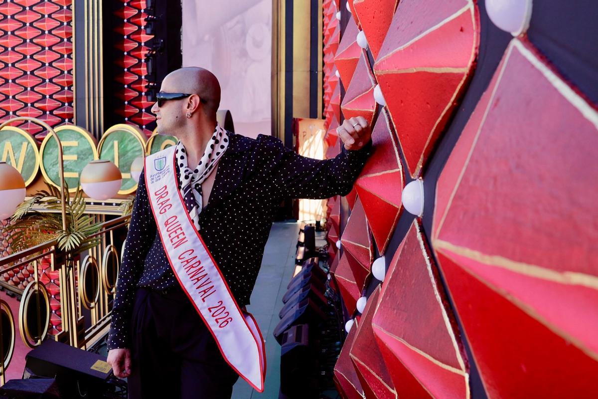 Kevin Doramas Jiménez Moreno es Drag La Tacones, Drag Queen del Carnaval de Las Palmas de Gran Canaria 2026