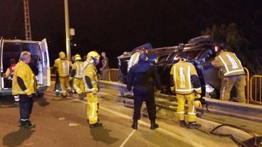 Accidente de tráfico en l&#039;Alfàs del Pi