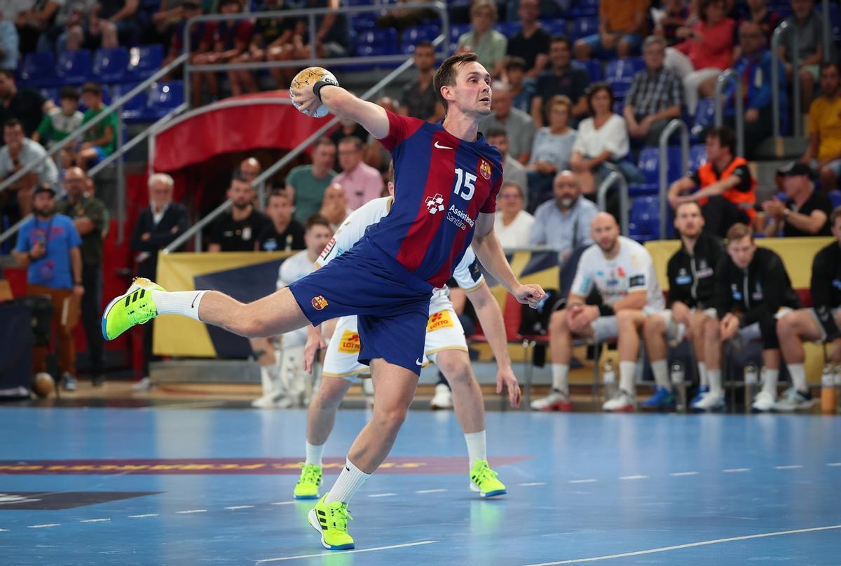 Las mejores imágenes del Barça - Magdeburgo