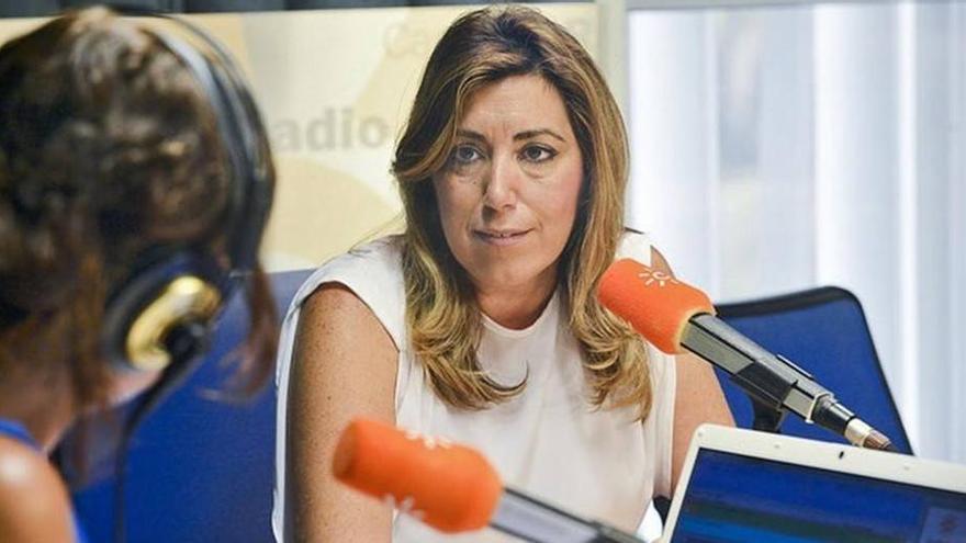 Susana Díaz: &quot;No sé en qué idioma decir que lo que quiero es estar en Andalucía&quot;