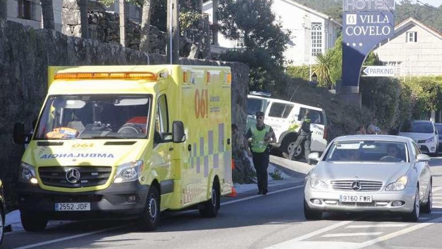 Ambulancias en el lugar del suceso. // S.A.