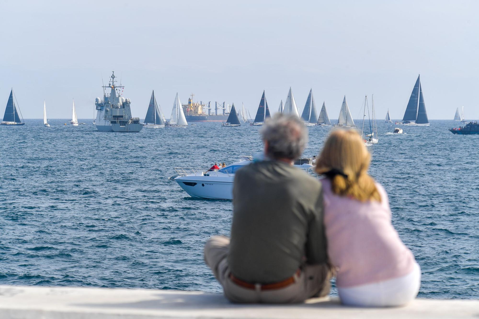 Salida de la regata ARC 2021 de Las Palmas de Gran Canaria