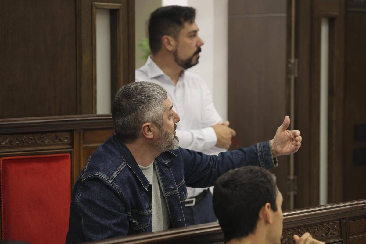 Intervención en el pleno de Manuel González.