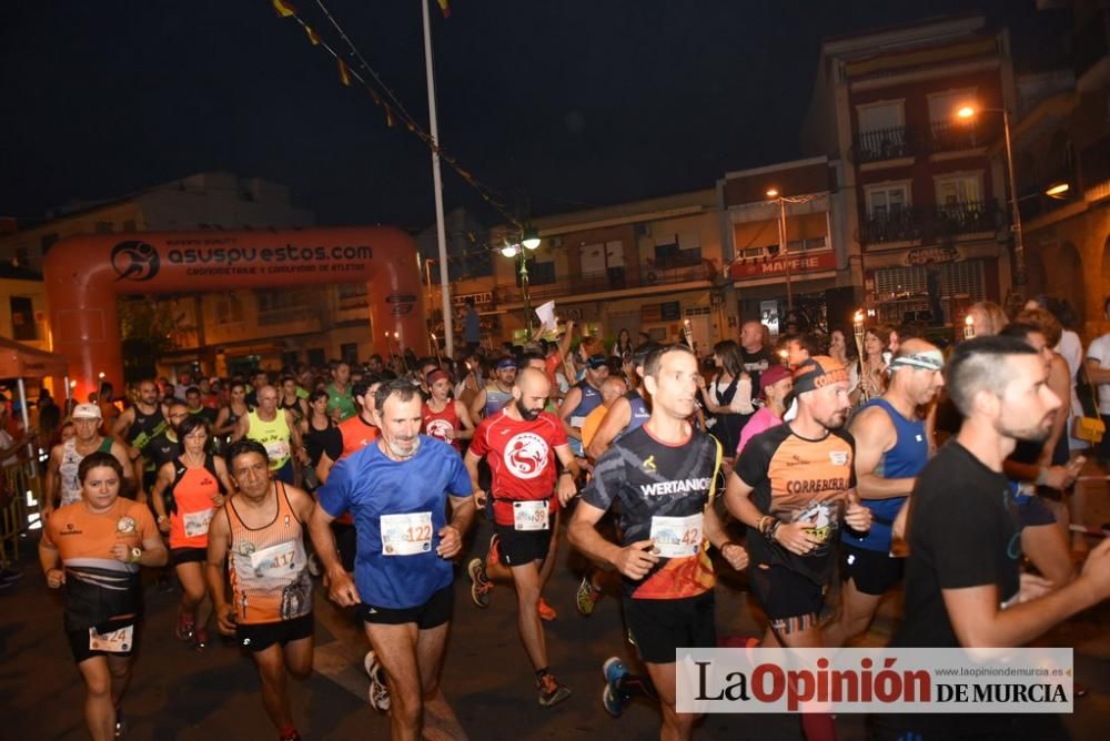 Carrera popular nocturna en Alquerías.