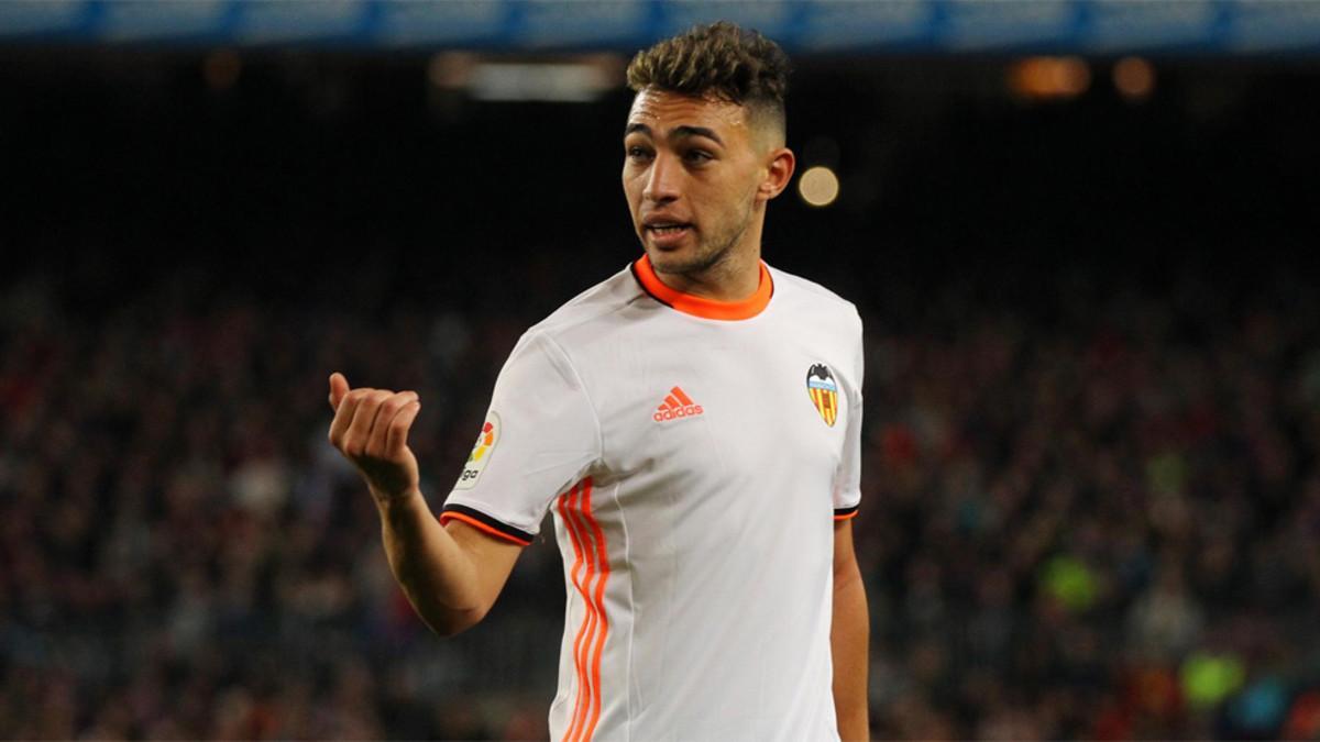 Munir El Haddadi jugó la pasada temporada en las filas del Valencia CF en calidad de cedido por el FC Barcelona Munir El Haddadi jugó la pasada temporada en las filas del Valencia CF en calidad de cedido por el FC Barcelona