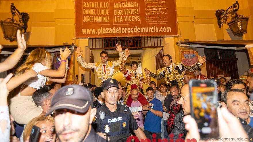 Cuarta corrida de la Feria Taurina de Murcia (Rafaelillo, Fernando Adrián y Jorge Martínez)