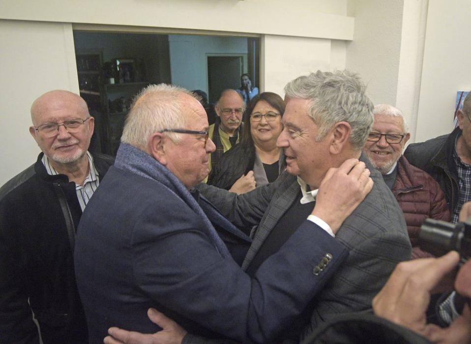 Homenaje a Manuel Fernández-Delgado en la galería Chys de Murcia