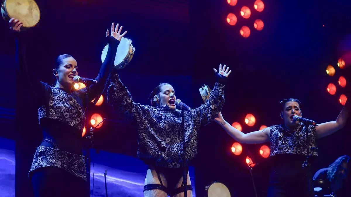 Tanxugueiras celebran os seus dez anos de carreira cun concerto no Coliseum da Coruña