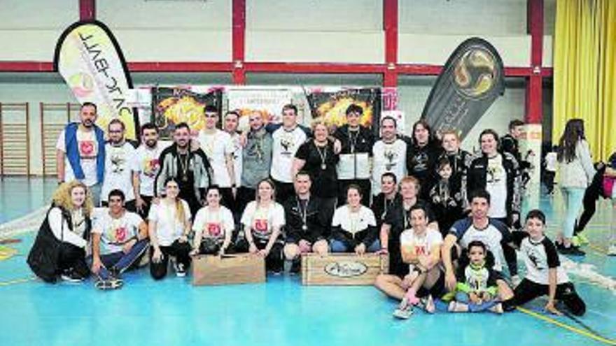 El torneo de datchball de Gallur reúne a más de 220 aficionados