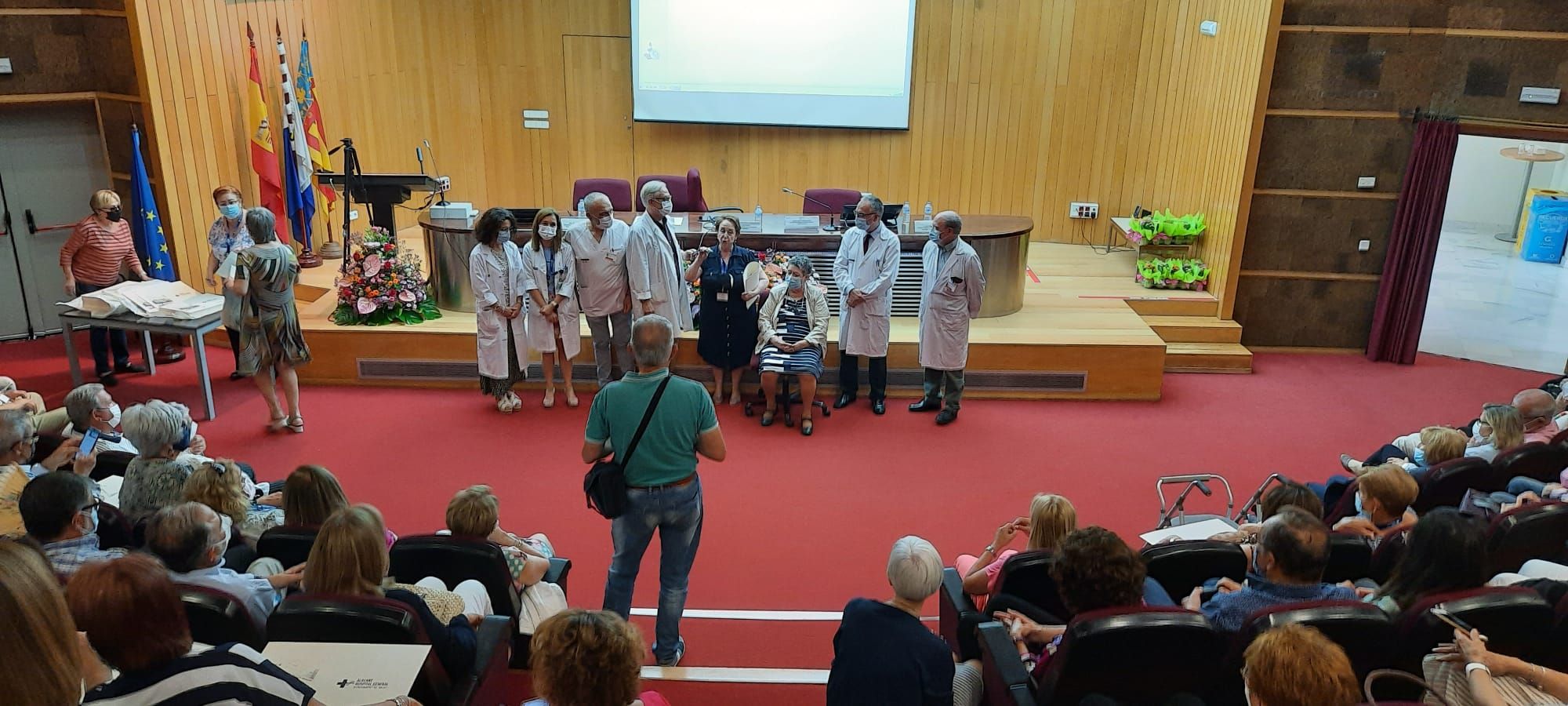 Homenaje al personal jubilado del Hospital General de Alicante